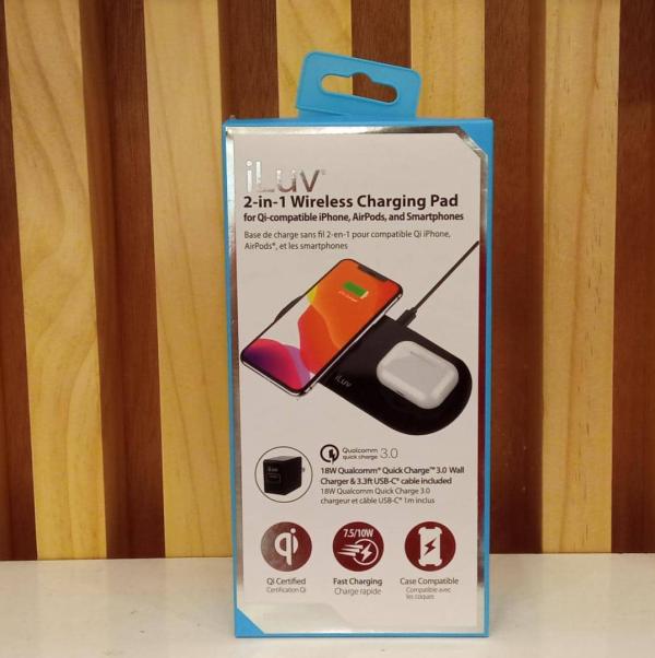 Cargador iLuv 2-in-1 R200ULBK