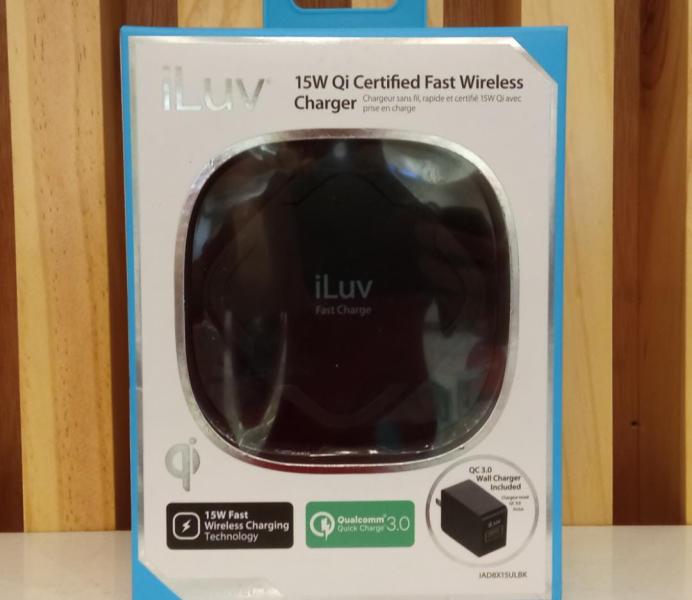 Cargador iLuv Wireless X15ULBK