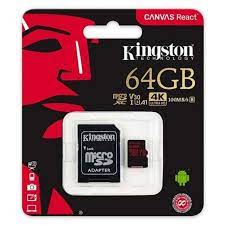 Tarjeta De Memoria Kingston 64GB
