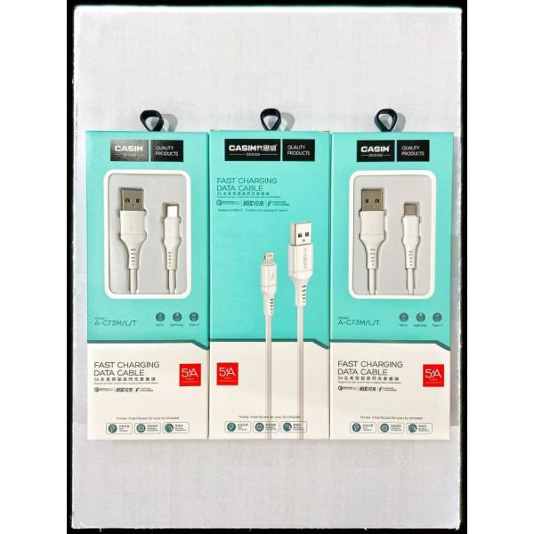 Cable Iphone Usb Lighting Casim A-C73