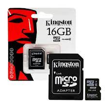 Tarjeta De Memoria Kingston 16GB