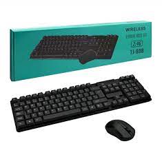 Teclado y Mouse Inalambrico TJ-808